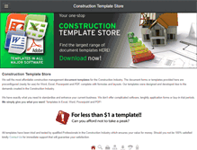 Tablet Screenshot of online-templatestore.com